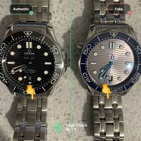 fake omega seamaster vs real|omega seamaster clone.